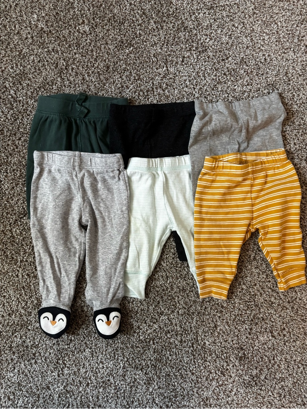 0-3 month pants bundle